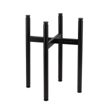 Verstellbarer Pflanzenständer im Mid-Century-Modern-Stil für Blumentöpfe von 20 bis 30 cm Durchmesser, Pflanzenstütze aus Metall, einfache