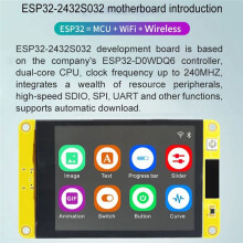 ESP32 para LVGL WIFI+Placa de Desarrollo 3,5 Pulgadas 320x480 RGB Pantalla Inteligente LCD TFT Módulo Capacitivo