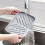 3PCS Countertop Dry Silicone Mat Drain Soap Pad Bathroom Soap Dish 8