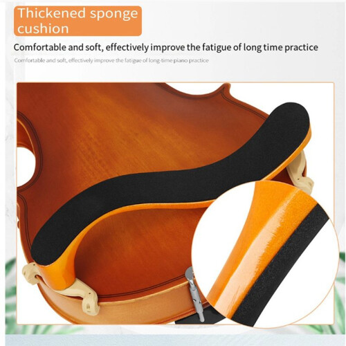 IRIN 4/4 Imported European Maple Classical Style Maple Wood Violin Shoulder Rest 1