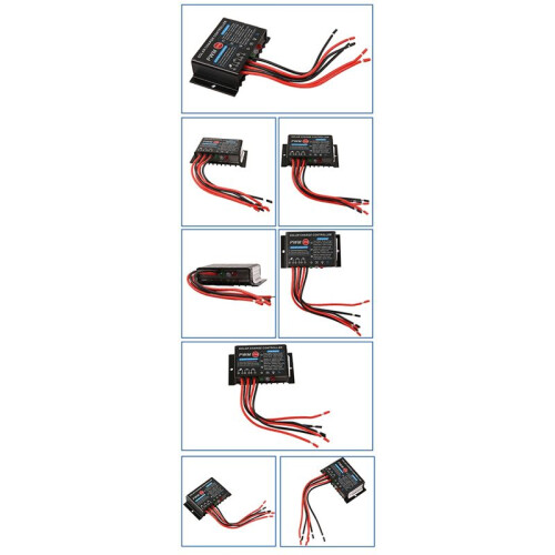 10A 12V IP67 Waterproof Solar Charge Controller PWM Solar Control Regulator 2