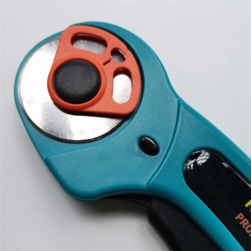 FT145 Rotary Cutter 45mm Patchwork Roller Easy Tearing Cutting Tools for Cloth Leather Paper Ticket Soft Sheet B 2
