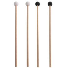 2 Pairs Of Rubber Drumsticks Percussion Instrument Parts Xylophone/Marimba Mallets Hammer SCK-3 Rubber