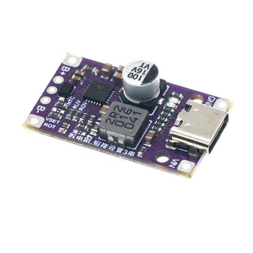 Type-C USB 2S Lithium Battery Charger Module Lithium Battery Pack Charging Board Quick Charge 3.7V Polymer for UAV 2
