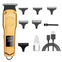 Professional Barber Hair Clipper Rechargeable Electric Cutting Machine Beard Trimmer Shaver Shave for Men Cutter