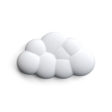 Cloud-Tastatur-Handgelenkauflage, Weiches Leder, Memory-Schaum, HandgelenkstüTzkissen für Einfaches Tippen, Schmerzlinderung, Rutschfest, Kurz