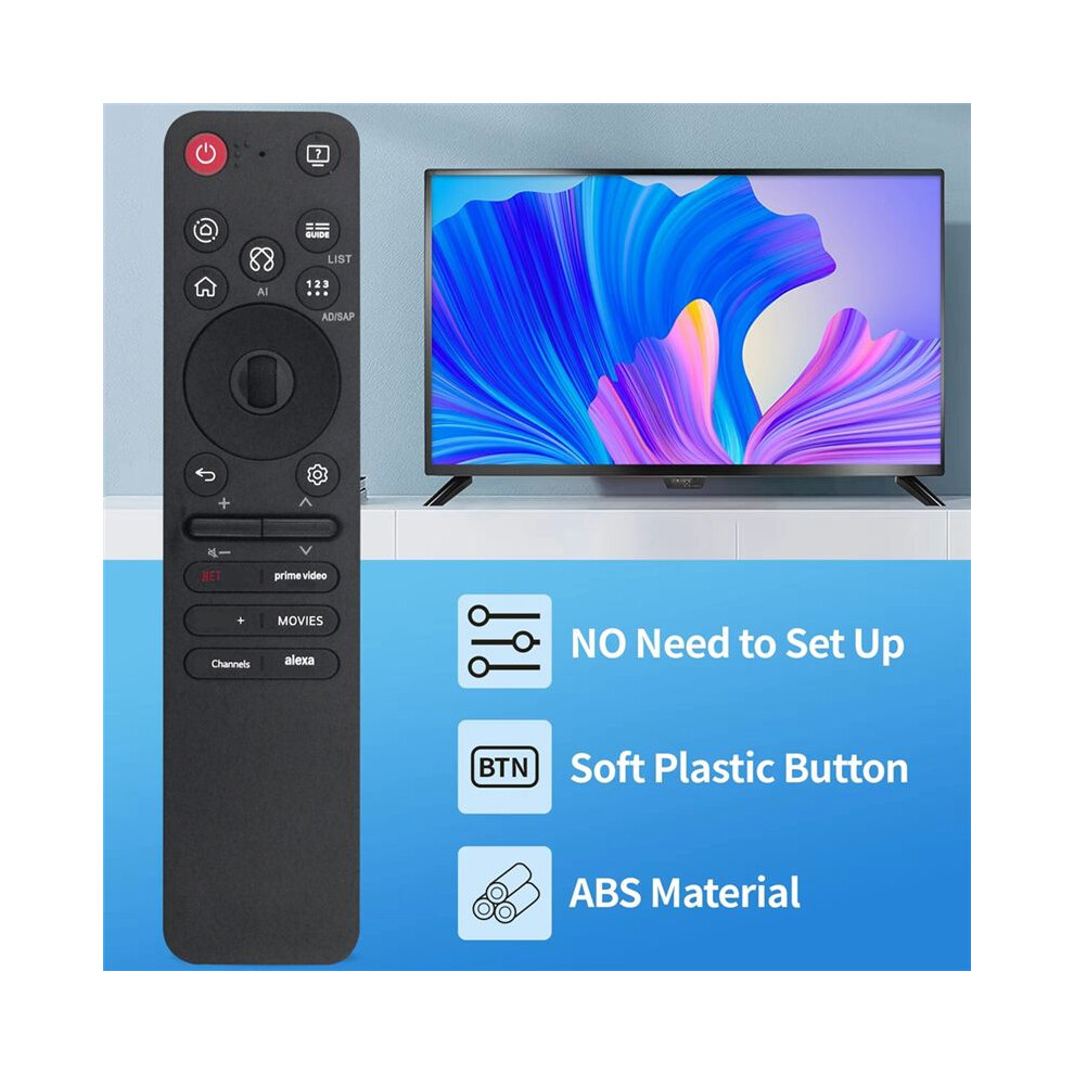 Remote Controller Vision Replace Voice MR25GA Magic Remote Control for TV MR25GA AKB76046603 ...