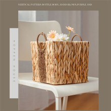 -Organizer Basket with Handles, Storage for Bathroom, Laundry Room Shelf or Nursery - Perfect for Cubby Storage Unit