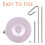 Spool Holder for Embrodiery, Sewing and Quilting Thread, All Metal Thread Stand, 1