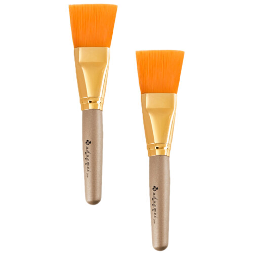 10Pièces Pinceaux Applicateurs Bois Nylon Doux 1