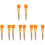 10Pièces Pinceaux Applicateurs Bois Nylon Doux 7