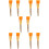 10Pièces Pinceaux Applicateurs Bois Nylon Doux 10