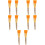 10Pièces Pinceaux Applicateurs Bois Nylon Doux 9