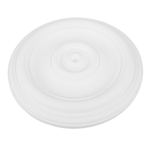 2Pièces Médaillons Ronds En PU Pour Décor Intérieur 2