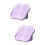 2Pièces Stepper Violet Fitness Pour Maison , Fer 9