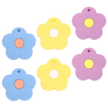 30Pièces Coques Silicone Artisanat Coloré