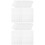 200Pièces Emballage En Mousse Blanche Pour Petits Objets Et Stockage 7