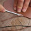 5 Beech Handle Leather Edger Hand DIY Leather Carving Tools Chamfering Shovel  Thinning 3
