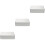 3Pièces Boîtes Métal Argentées Petit Format Pour Cadeaux Biscuits 7