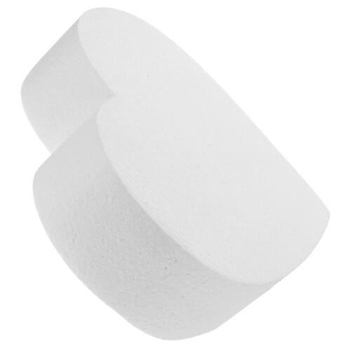 3Pièces Dummy Gâteaux En Mousse Cœur Utilisable Pour DIY 2