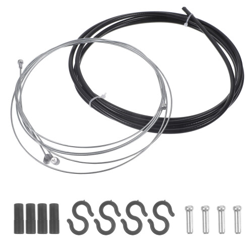 3Ensembles Lignes De Noir Caoutchouc Acier Durable 1