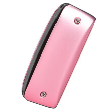 2Pièces Harmonica Métal Rose D 7 Trous Instruments Musicaux Débutants