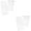 8Pièces Films Protège Bac Transparent Durable Pour DIY 6
