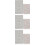 6Pièces Plateaux De Conception Perles Gris Pour Bracelet 8