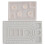 6Pièces Plateaux De Conception Perles Gris Pour Bracelet 1