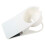 Drink Cup Holder Table Side Water Cup Shelf Office Desktop Computer Desk Fixed Cup Holder Desk Storage Clip, White 1