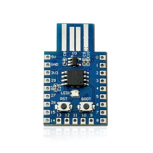 Para Placa de Desarrollo de Microcontrolador Flash para Raspberry Pi RP2040 USB Tipo A VersióN 4MB MóDulo de Placa de Desarrollo