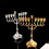 CastiçAl Elegante e Sofisticado para DecoraçãO de Mesa à Luz de Velas para Jantar, Prata 1