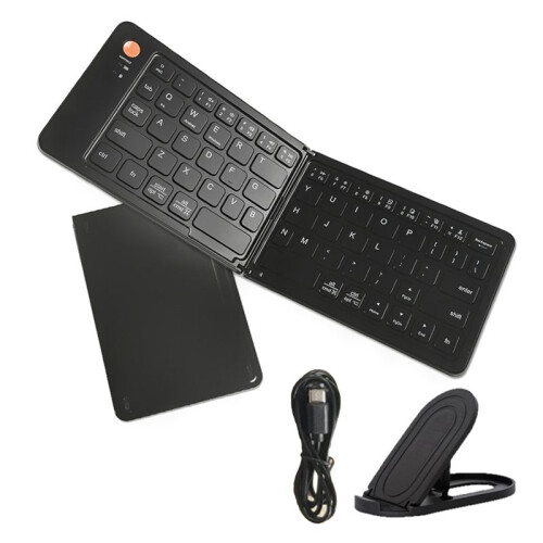 Keyboard Portable Folding Wireless Keypad for IOS/Android/Windows Tablet Mobile Phone Keyboard