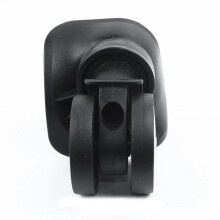 4pcs/set Replacement Luggage Suitcase Wheels Swivel Universal Swivel Wheel Black Dual Roller Wheels Outdoor
