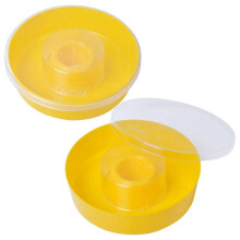 Bee Feeder, Hive Round Hive Top Water Feeder Trinkschale für Bienentrink- und Imkereibedarf (2Er-Pack)