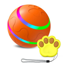 Interactief HondenspeelgoedSlim Elektrisch Huisdier Automatisch Rollend Kattenspeelgoed voor Puppy'S/Kleine Tot Middelgrote Honden met