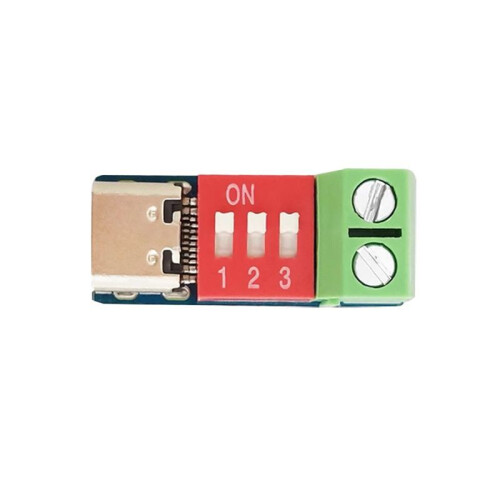 10PCS Tipo-C PD QC Trigger 5V-20V  Módulo de Potencia de Voltaje Ajustable Ajuste de Dial Voltaje Módulo de Señuelo de Carga Rápida 1