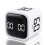 Square Timer,Rotation Timer,5/10/30/60 Minutes and Custom Countdown,Productivity Timer,For Tasks,Work,Study(White) 1