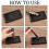 Chinese Calligraphy Inkstone with Ink Stick Rectangle Dragon Phoenix Pattern Inker Sets Traditional Chinese Ink Stones 3