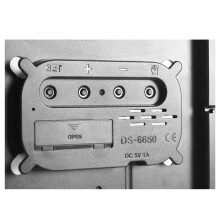 Digital Wall Clocks Temperature Date Week Dispaly Electronic Table Clock 12/24H Wall-Mounted LED Alarm Clock Remote,D