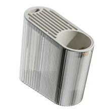 Porta Cuchillos Estante de Almacenamiento Encimera Jaula para Palillos Multifuncional Porta Cuchillos Caja de Almacenamiento Integrada,B