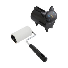 A Cat Lint Remover Lint Roller, Pet Hair Remover Clothes Fabric Shaver Pet Fur Dust Brushes Cleaning Sofa Sticky Removal