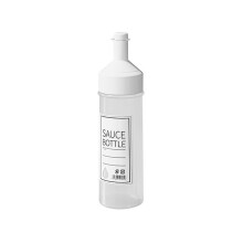 M, Botella de Salsa Exprimible de Calidad Alimentaria, Tarro de Condimento, Botella Dispensadora Multiusos, Botella de Salsa de Ketchup para Ensalada
