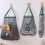 Reusable Kitchen Hanging Mesh Bag Large Capacity Home Fruit Vegetable Storage No.3 3