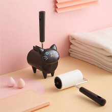 A Cat Lint Remover Lint Roller, Pet Hair Remover Clothes Fabric Shaver Pet Fur Dust Brushes Cleaning Sofa Sticky Removal