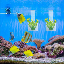 Aquarium Plantenbak - Hangende Aquariumplantenhouder Acryl Waterplantenbekers Aquariumplantenhouder Aquariumplantenpotten B