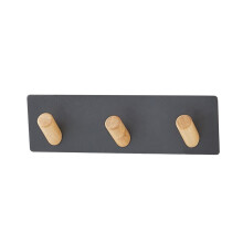 Magnetische Haken, Magnetgarderobe mit 3 Haken zum AufhäNgen im Innen- und AußEnbereich, KüChe, SchlüSselhalter, KüHlschrank, Backofen B