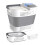 Collapsible Laundry Basket, Foldable Laundry Basket PP with Handles,- Storage Container/Hamper for Laundry 1