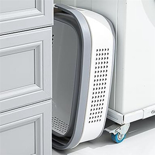 Collapsible Laundry Basket, Foldable Laundry Basket PP with Handles,- Storage Container/Hamper for Laundry 2