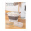 Collapsible Laundry Basket, Foldable Laundry Basket PP with Handles,- Storage Container/Hamper for Laundry 4